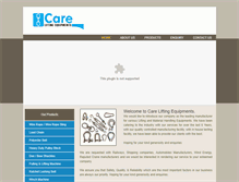 Tablet Screenshot of carelifting.com